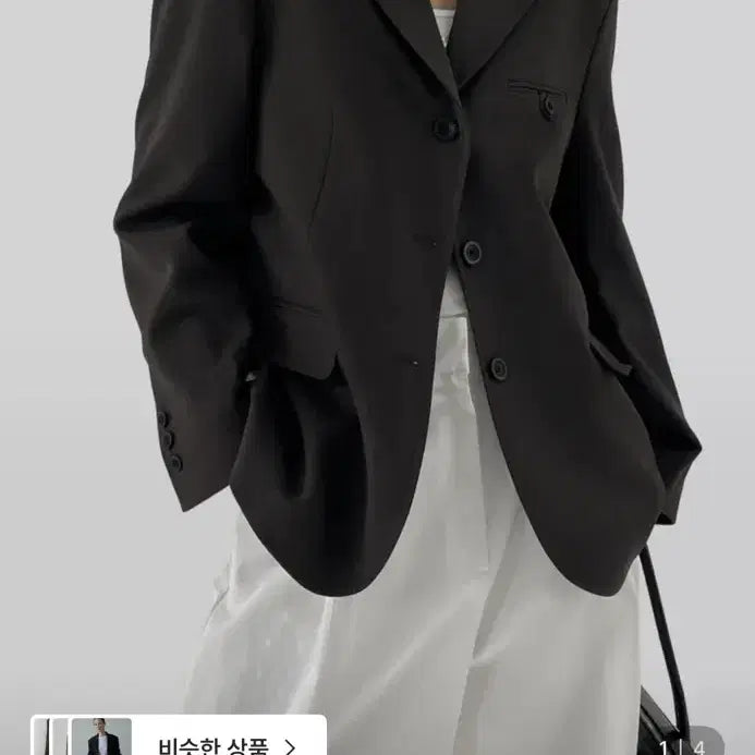[BUNJANG] Noted Jacket Deep Brown / 어텀 노티드 자켓 딥브라운