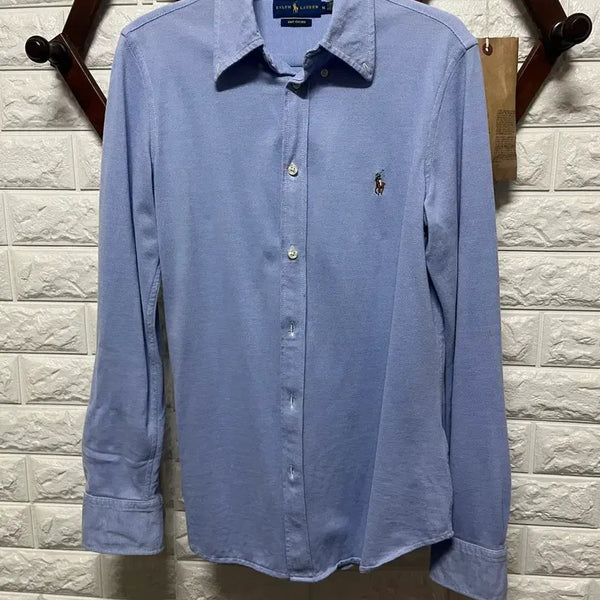 [BUNJANG] Polo Ralph Lauren Women's Light Blue Shirt M / 폴로랄프로렌 셔츠