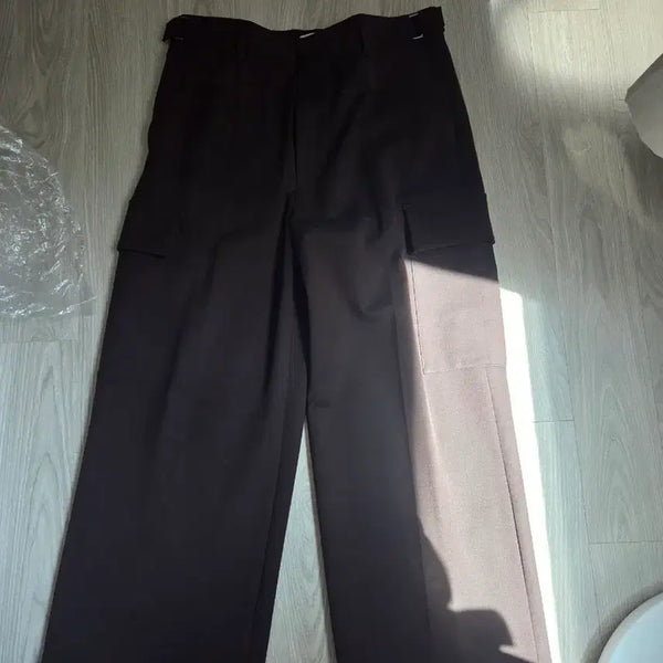 [BUNJANG] System Homme Brown Cargo Wide Pants Size 34 / 시스템옴므 정품 카고 브라운 와이드 팬츠 34사이즈