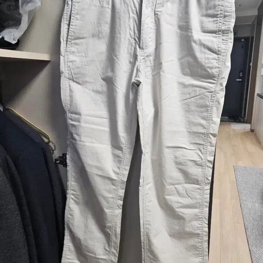 [BUNJANG] Banana Republic Ivory Cotton Pants / 바나나리퍼블릭 아이보리 코튼 팬츠