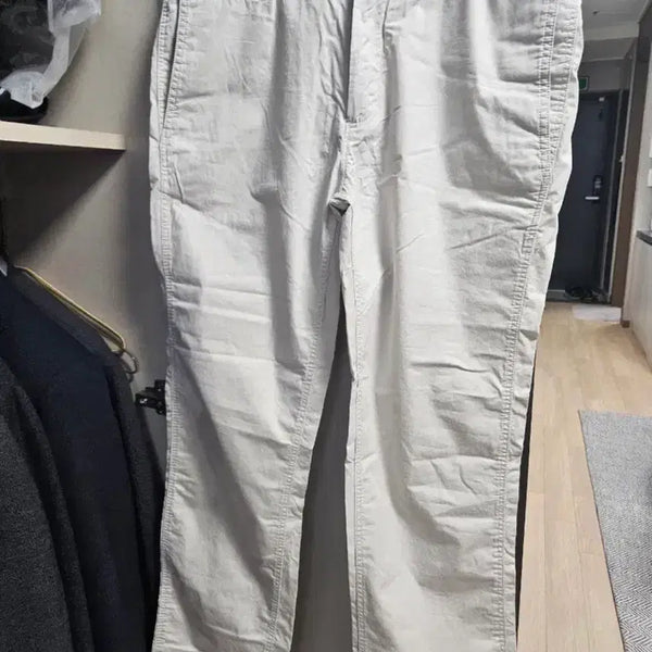 [BUNJANG] Banana Republic Ivory Cotton Pants / 바나나리퍼블릭 아이보리 코튼 팬츠