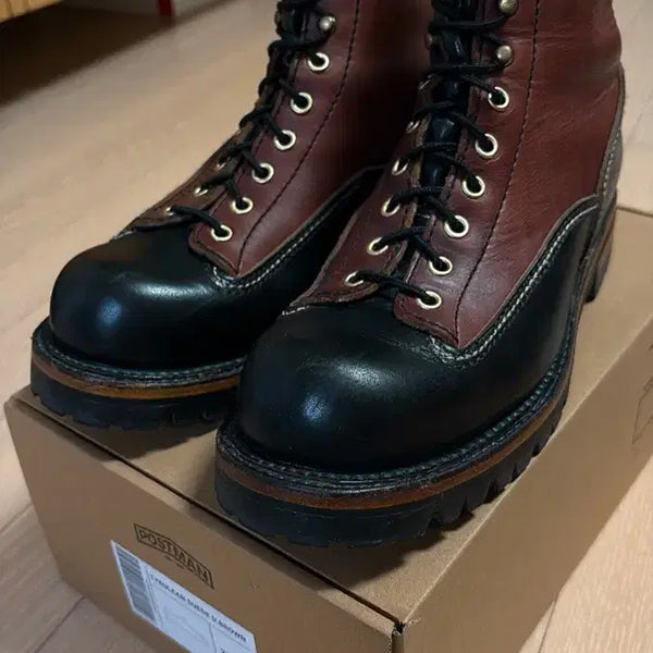 [BUNJANG] Ron Wolf Logger Two-Tone Boots Size 8 / 론울프 로거 투톤 부츠 8사이즈