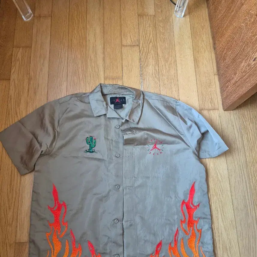 [BUNJANG] Air Jordan x Travis Scott Short Sleeve T-Shirt / 조던 트래비스 스캇 반팔셔츠