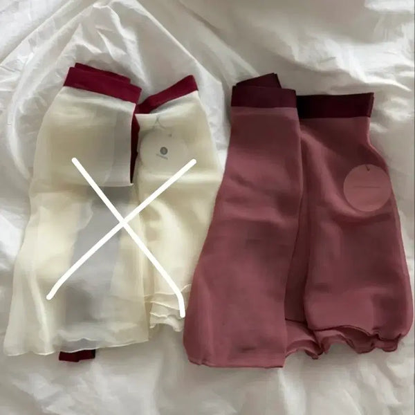 [BUNJANG] Ballesimo Chiffon Wrap Skirt / (새상품) 발레시모 쉬폰 랩 스커트