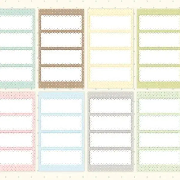 [BUNJANG] 8-Piece Memo Paper Set / 모조지 8장