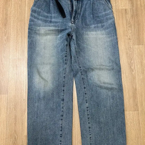 [BUNJANG] Roughside Drape Denim Pants Light Blue Size 2 / 러프사이드 드레이프 라이트블루 2사이즈 팝니다