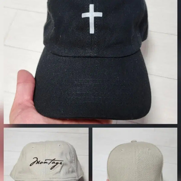 [BUNJANG] Montage Beverly Hills & Akei Beige Cap 3-Set / <3종세트> 몬티지베버리힐스& Akei 볼캡 포함 세트판매