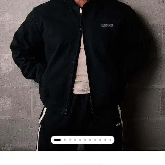 [BUNJANG] Gymshark x CBUM Collaboration Work Jacket / 짐샤크 CBUM 콜라보 워크제킷 판매 합니다