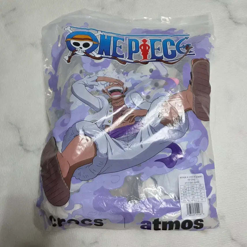 [BUNJANG] One Piece x atmos x Crocs Collab Crocs (One Piece Emoticons) / 원피스 아트모스콜라보 크록스 (원피스 이모션)