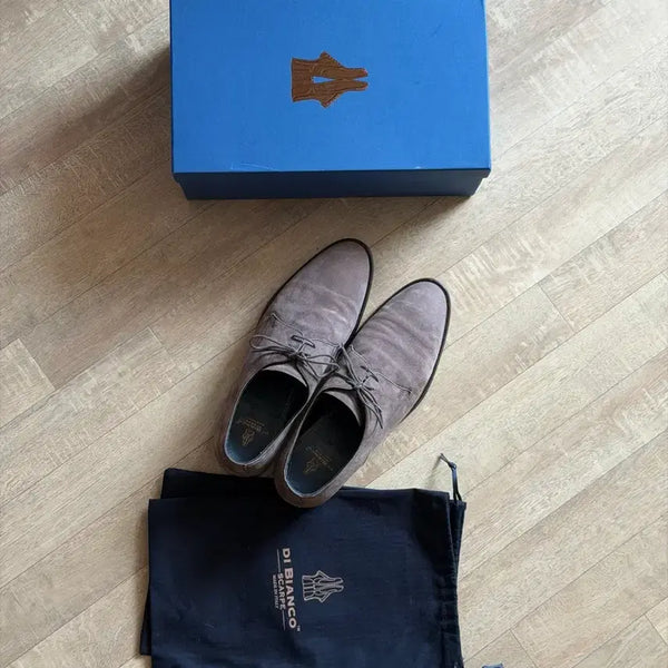 [BUNJANG] Di Bianco Suede Derby Shoes / [43/10] Di Bianco 스웨이드 더비슈즈