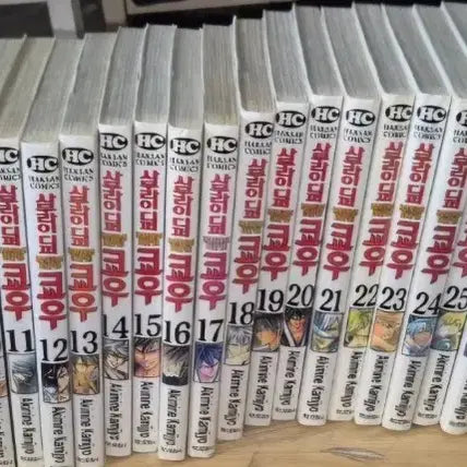 [BUNJANG] Samurai Deeper Kyo Complete Set (Volumes 1-38 + Fanbook) / 소장용)사무라이 디퍼 쿄우1-38완 팬북 총39권 완결