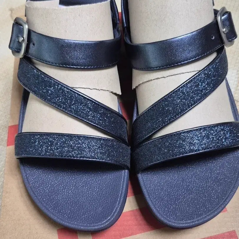 [BUNJANG] Fitflop Skinni2 Midnight Navy Sandals / 새상품. 핏플랍 스키니2  235