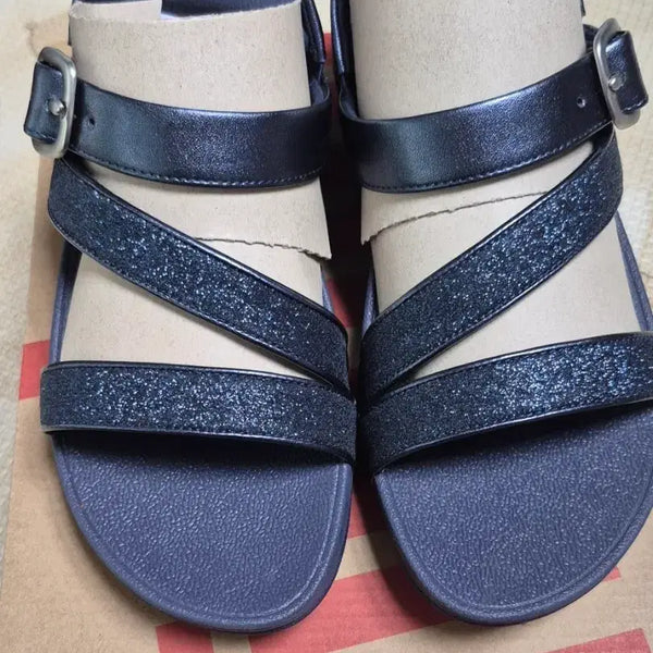 [BUNJANG] Fitflop Skinni2 Midnight Navy Sandals / 새상품. 핏플랍 스키니2  235