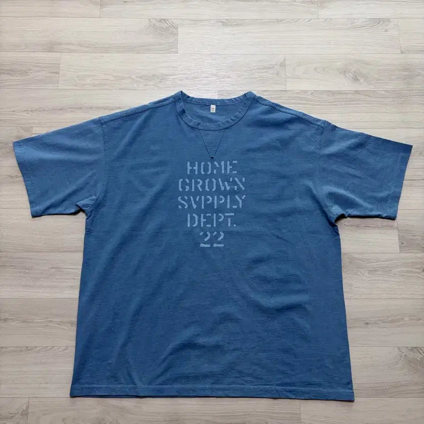 [BUNJANG] Homegrown Supply 644-009 Daily T-W Light Indigo OS / HGS 홈그로운서플라이 644-009 데일리티W 라이트 인디고 OS