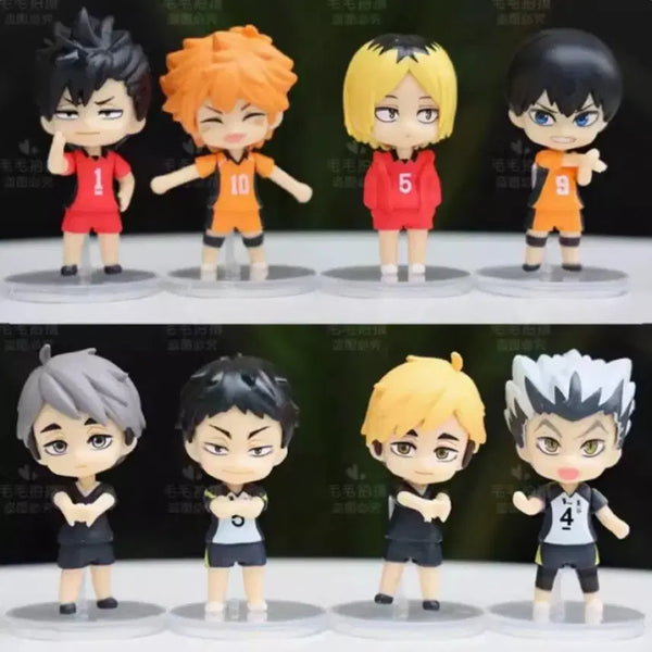 [BUNJANG] Haikyuu!! 8-Piece Figure Set (Sealed) / 하이큐 피규어 미개봉 8종 세트로 일괄 판매합니다.