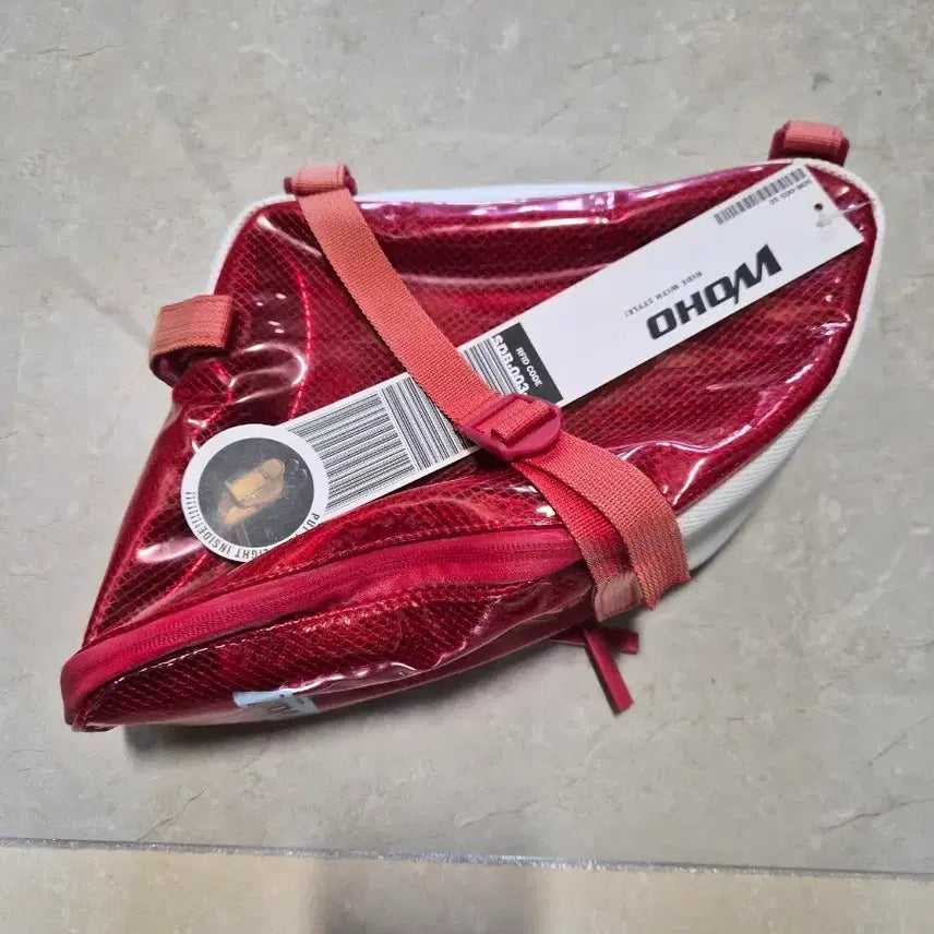 [BUNJANG] WhoaHo Bicycle Saddle Bag - Red / who 와호 자전거 안장가방