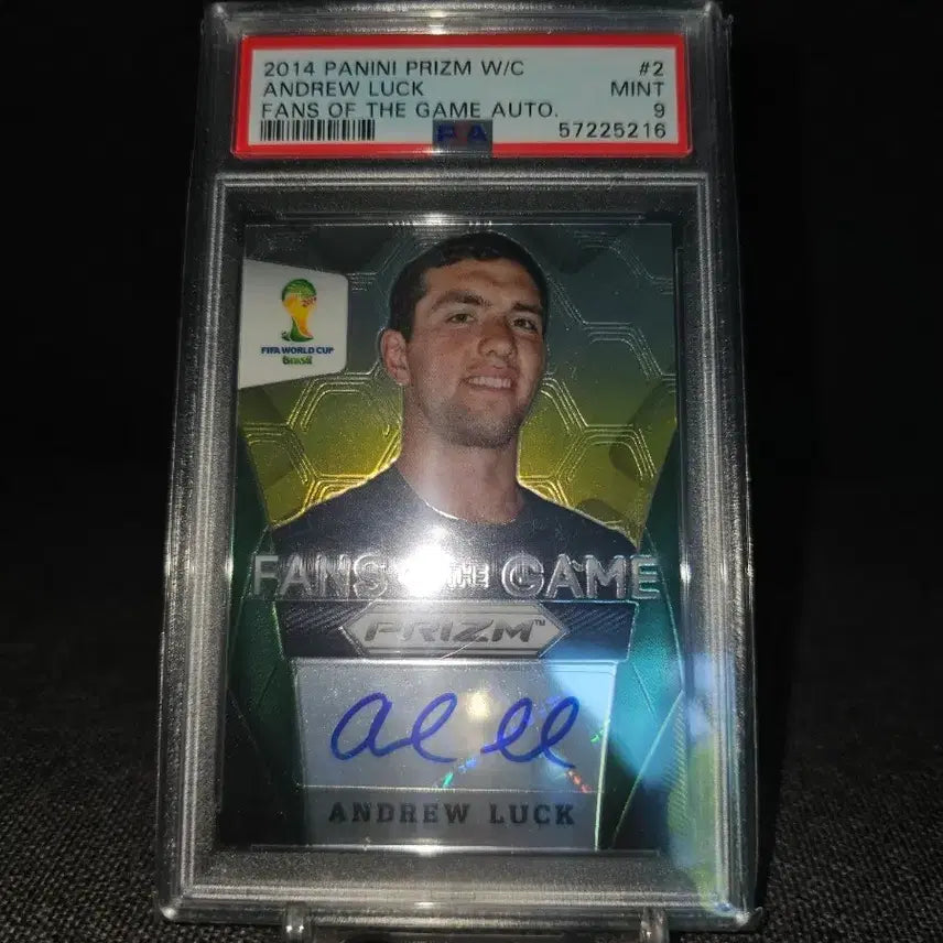 [BUNJANG] 2014 Panini Andrew Luck Autograph Card PSA 9 / 2014 파니니 앤드루 럭 오토카드 PSA9 (친필싸인)