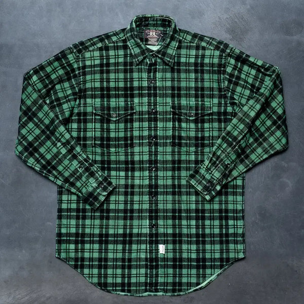 [BUNJANG] RRL Corduroy Check Shirt / RRL 더블알엘 빈티지 코듀로이 체크셔츠