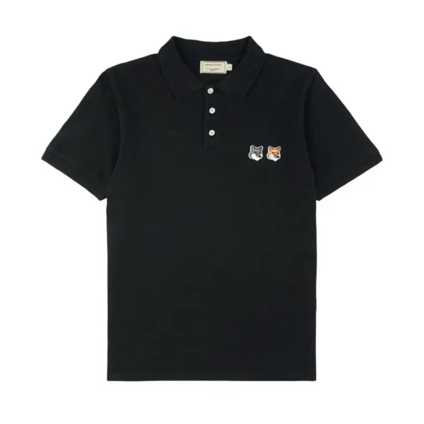 [BUNJANG] Maison Kitsuné Double Fox Polo Shirt Anthracite XL / 메종키츠네 더블폭스 카라티 반팔티 앤트러사이트(차콜) XL