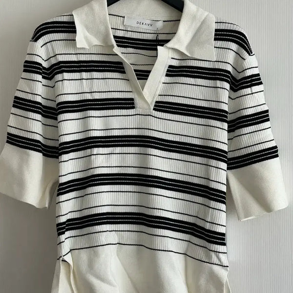 [BUNJANG] DEKAVV Collar Knit / (새상품) 데카브 카라 니트