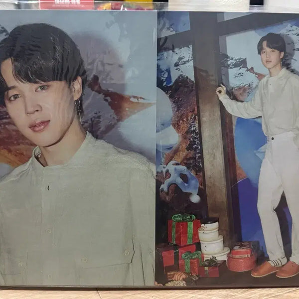 [BUNJANG] BTS Jimin Holiday Stand Photo (Sealed) / 방탄소년단 홀리데이 스탠드 포토 지민 판매