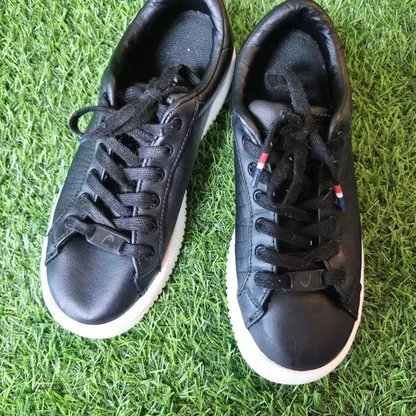 [BUNJANG] HEAD Black Sneakers 230 / 헤드(HEAD) 블랙 스니커즈 운동화230