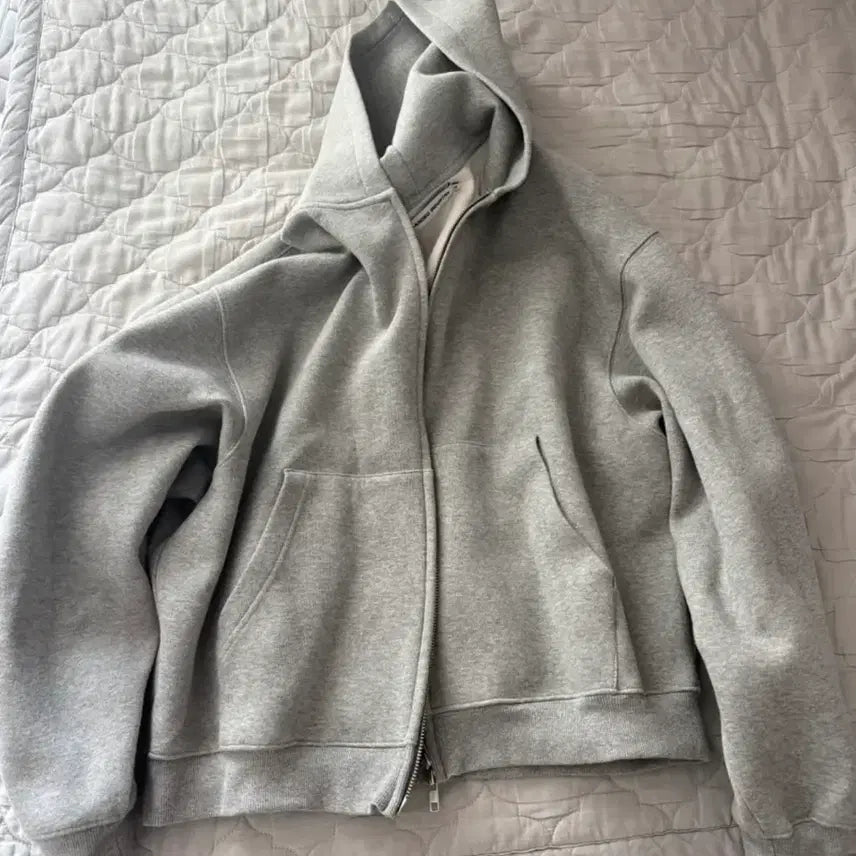 [BUNJANG] Brandedcloud Melange Grey Hoodie Zip-Up / XL)브랜디드 클라우드 후드집업 멜란지 그레이