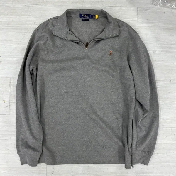 [BUNJANG] Polo Ralph Lauren Sweatshirt T-Shirt Grey / 폴로 랄프로렌 맨투맨 티셔츠 그레이