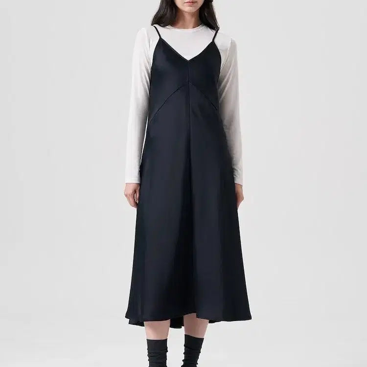 [BUNJANG] 8 Seconds Satin Dress Size S / 에잇세컨즈 새틴 원피스 s사이즈