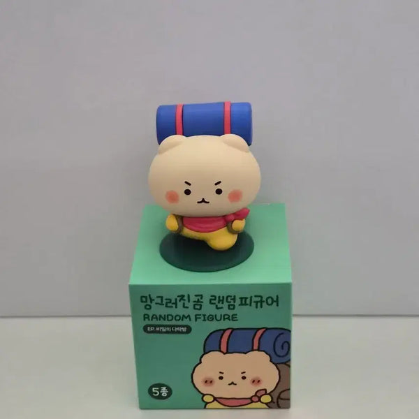 [BUNJANG] Mang Ggeureojin Gom Secret Attic Backpacking Random Figure / 망그러진곰 비밀의 다락방 랜덤 피규어 배낭여행  판매합니다