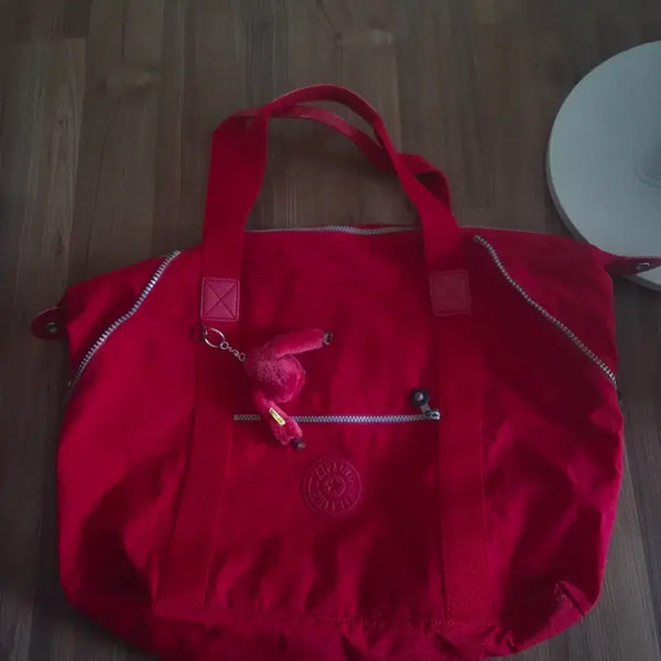 [BUNJANG] Kipling Red Travel Bag / 새제품)가격인하)키플링 레드 트레블백