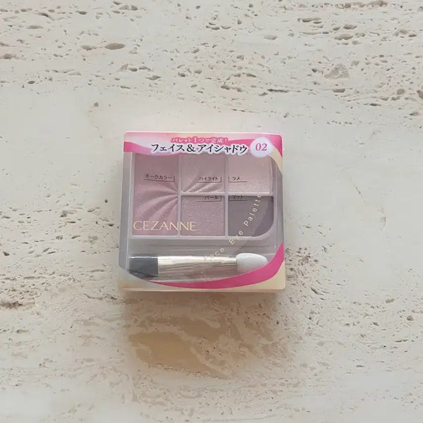 [BUNJANG] Cezanne Face Eye Palette 02 / [새상품] 세잔느 페이스 아이 팔레트 02