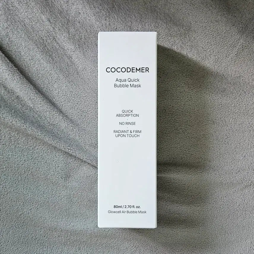 [BUNJANG] Cocode Mer Aqua Quick Bubble Mask 80ml / 코코드메르 아쿠아 퀵버블 마스크 80ml 새상품