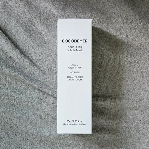 [BUNJANG] Cocode Mer Aqua Quick Bubble Mask 80ml / 코코드메르 아쿠아 퀵버블 마스크 80ml 새상품