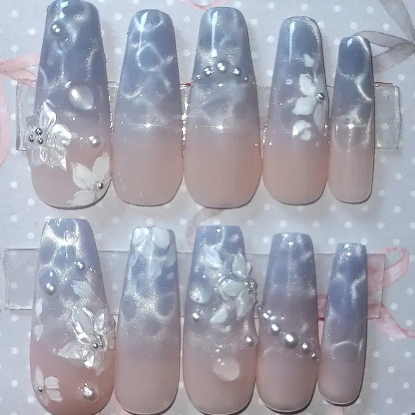 [BUNJANG] Handmade Summer Nail Tips / 수제 네일팁 여름