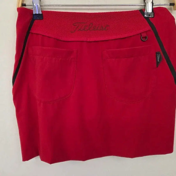 [BUNJANG] Titleist Women's Golf Skirt Red / 타이틀리스트 여성 골프 스커트 레드