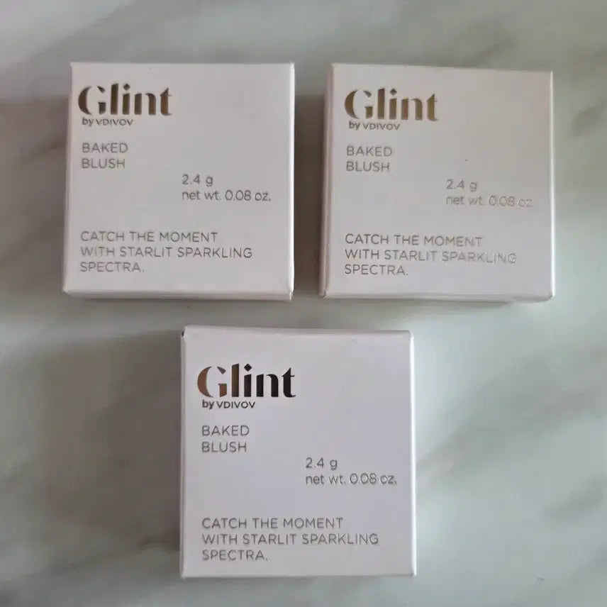 [BUNJANG] Glint Baked Blush 3-Color Set / 글린트 바이 비디보브 베이크드 블러쉬 3종