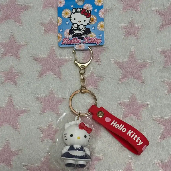 [BUNJANG] Maid Kitty Keychain / 메이드 키티 키링