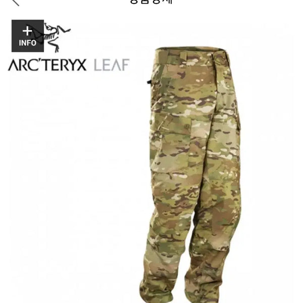 [BUNJANG] Arc'teryx Leaf Assault Pants LT - Size L / 아크테릭스 리프 어썰트 팬츠 LT L