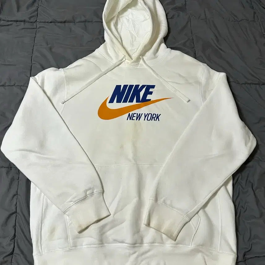 [BUNJANG] Nike New York Fleece Hoodie L / 나이키 뉴욕 기모 후드티 L