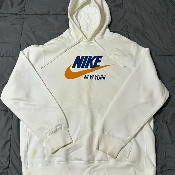 [BUNJANG] Nike New York Fleece Hoodie L / 나이키 뉴욕 기모 후드티 L