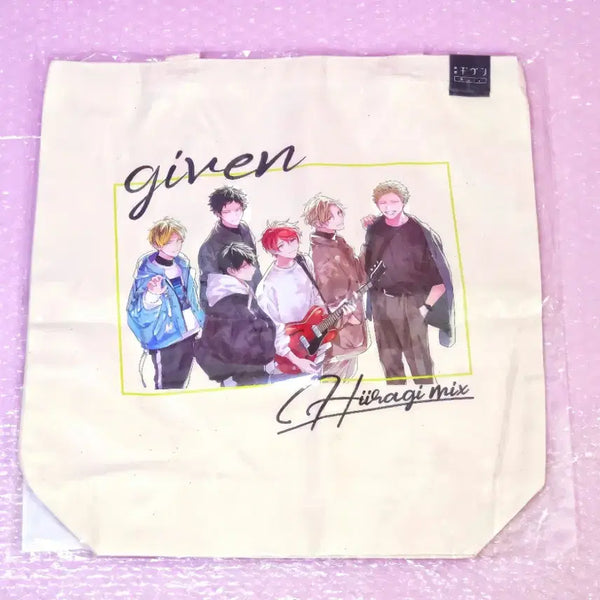 [BUNJANG] Given Movie Hiiiragi Mix Aniplex Tote Bag (Sealed) / (미개봉) 기븐 영화 히이라기mix 애니플렉스 토트백