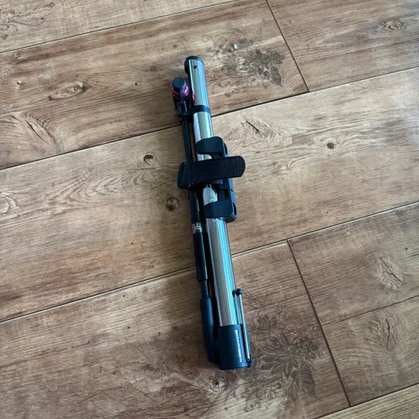 [BUNJANG] GIYO GM741 Aluminum Mini Bicycle Pump with Gauge / 지요 GIYO 미니 자전거 공기펌프 (기압계) 알루미늄 GM741