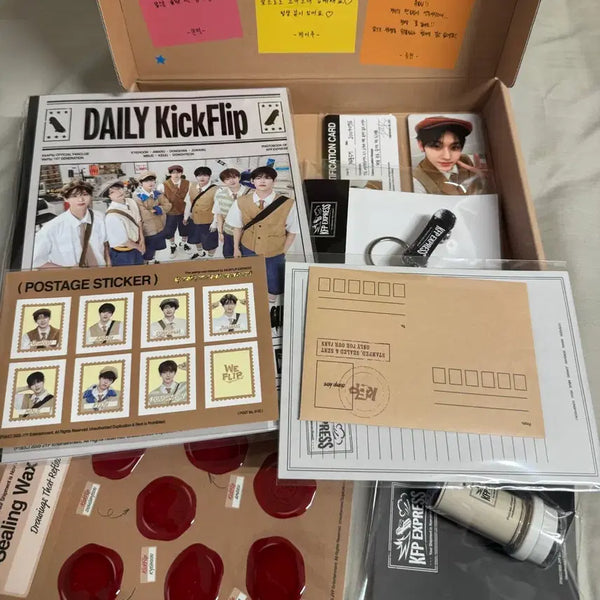 [BUNJANG] Kickflip WeFlip 1st Generation Membership Kit / sell) 킥플립 kickflip 멤버십 위플립 weflip 1기 키트