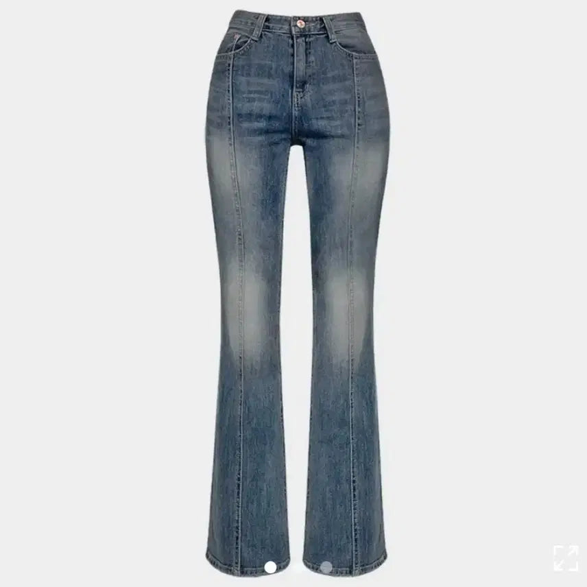 [BUNJANG] CHAD Front Line Mid Rise Bootcut Denim Pants - Small / 핏예술 채드 프론트 라인 미드라이즈 부츠컷 데님 팬츠 스몰
