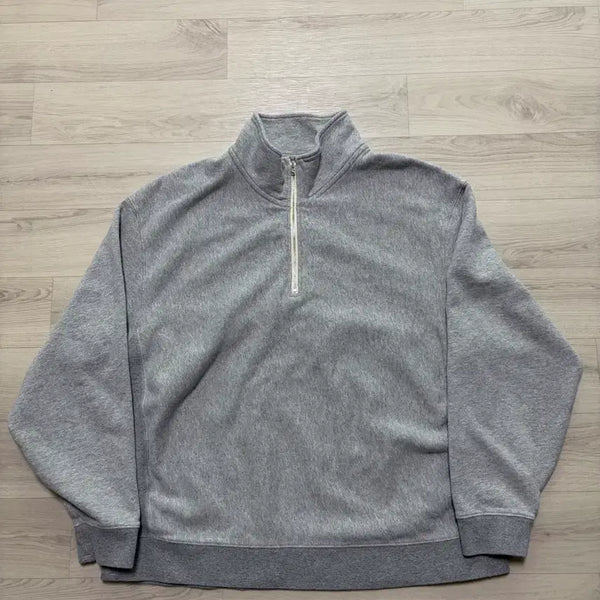 [BUNJANG] Cyc Hether Half Zip Pullover Heather Grey L / 카키스 HEATHER Half Zip pullover 멜란지 그레이 L