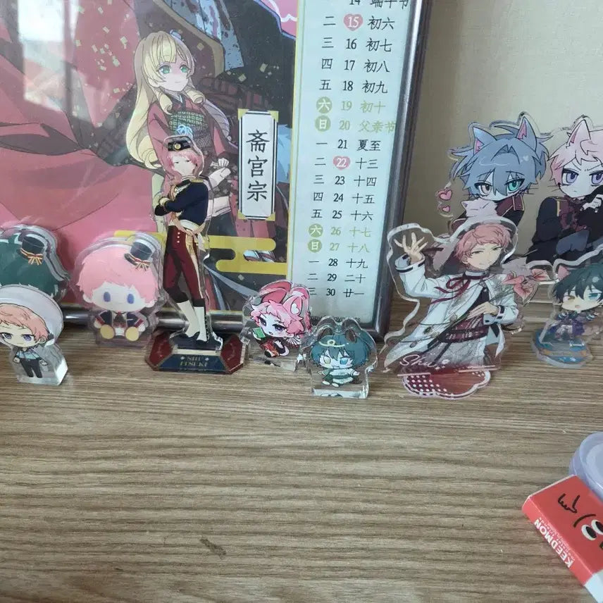 [BUNJANG] Ensemble Stars! Shu Itsuki Mika Kagehira Corotto Acrylic Stand Bundle Set / 앙스타 이츠키 슈 카게히라 미카 코롯토 아크릴스탠드 일괄