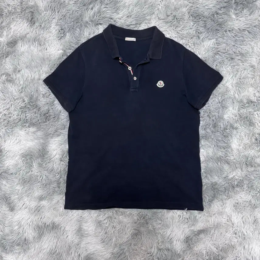 [BUNJANG] Moncler Polo Shirt Navy L / [ L size ] 몽클레어 카라티