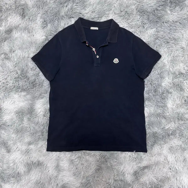 [BUNJANG] Moncler Polo Shirt Navy L / [ L size ] 몽클레어 카라티