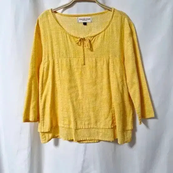 [BUNJANG] Thursday Island 7-Sleeve Pattern Blouse / Thursday Island  7부  블라우스